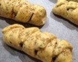 HB 青のり香る♡チーズちくわパン作り方9写真