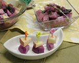 紫大根のドレッシング漬け作り方5写真