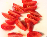 トマトとふわふわ卵の中華風スープ作り方1写真