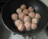 ミートボール♪じっくりトマトソース煮込み作り方1写真