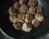 ミートボール♪じっくりトマトソース煮込み作り方2写真
