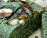 ほっこり和風♡よもぎ小豆ケーキ作り方9写真