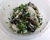 牡蠣蒸し餃子作り方1写真