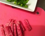 ★お弁当用★なんちゃって青椒牛肉絲作り方1写真