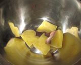 簡単☆さつまいもとアスパラ～粒マスタード作り方1写真