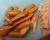 簡単！ベーコン長ネギ白菜のクリーム煮♪作り方2写真
