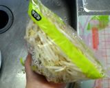 簡単＊袋のまま作るズボラなもやしナムル作り方2写真