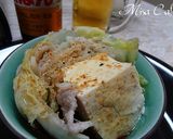 白菜と豚ばら肉のミルフィーユ豆腐鍋作り方4写真