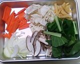 残り野菜で♪豆乳 味噌ラーメン作り方1写真