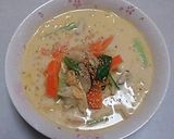 残り野菜で♪豆乳 味噌ラーメン作り方7写真
