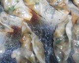 野菜いっぱい我が家の羽つき焼き餃子作り方7写真