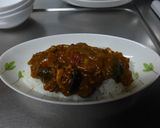 タニタ引用★きのこのキーマカレー作り方5写真