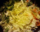 野菜だけ　麺の力焼ラーメン作り方1写真
