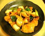 ビールのお供に！鶏とネギの定番おつまみ作り方4写真
