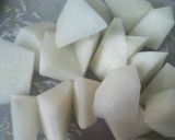 大根と豚肉の煮物作り方1写真
