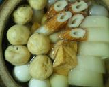 ふろふき大根と茹で鶏＆卵スープ作り方6写真