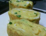 お弁当に❀簡単ねぎの玉子焼き❀作り方5写真