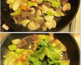 〇青梗菜〇生姜風味炒め作り方3写真