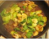〇青梗菜〇生姜風味炒め作り方4写真