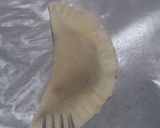 揚げずに餃子の皮でパンプキンパイ作り方5写真