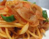 昔のお給食☆ナポリタン作り方4写真