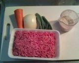 ♪野菜ハンバーグ♪作り方1写真