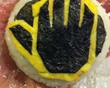 キャラ弁ウィザードリング　ドライバーオン作り方7写真