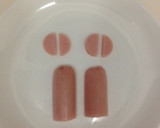 簡単☆魚肉ソーセージでうさぎ＊キャラ弁作り方2写真
