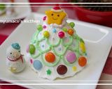 立体！ホワイトミニツリーケーキ作り方11写真