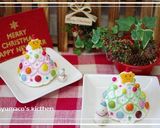 立体！ホワイトミニツリーケーキ作り方12写真