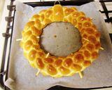 パンdeクリスマスリース(6つ編み)♪作り方19写真