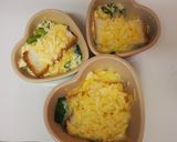 混ぜるだけ簡単豆腐ｄｅパン耳ココット♪作り方2写真