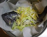 白身魚の中華風蒸し物作り方2写真