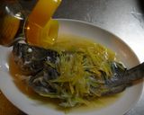 白身魚の中華風蒸し物作り方3写真
