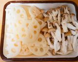 ご飯のお供に！きんぴら蓮根しめじ作り方3写真