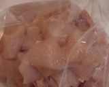 塩麹漬とり天のレモンソース添え作り方1写真