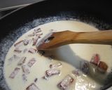 しょうゆ麹でカルボナーラ作り方3写真