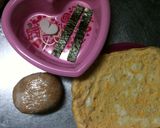 キャラ弁　ミツバチ　簡単作り方4写真