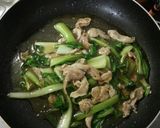 豚肉とチンゲン菜のあんかけ炒め作り方6写真
