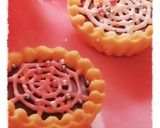 ハロウィンに♪蜘蛛の巣タルト作り方4写真