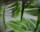 春雨入り♪白菜とベーコンのスープ煮作り方1写真