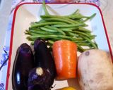 揚げ野菜とササミのポン酢漬け作り方1写真