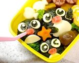 ペンギントリオの仲良しキャラ弁当作り方5写真