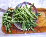 揚げ野菜とササミのポン酢漬け作り方6写真