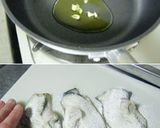 美味！【マヨ玉ソースで焼いた牡蠣。】作り方4写真