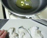 美味！【マヨ玉ソースで焼いた牡蠣。】作り方4写真