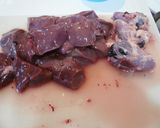 定番★鶏きもの煮物★作り方1写真
