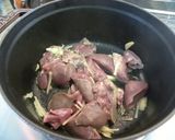 定番★鶏きもの煮物★作り方3写真