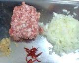 肉味噌ラーメン作り方1写真