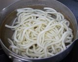 さんまの蒲焼きうどん作り方2写真